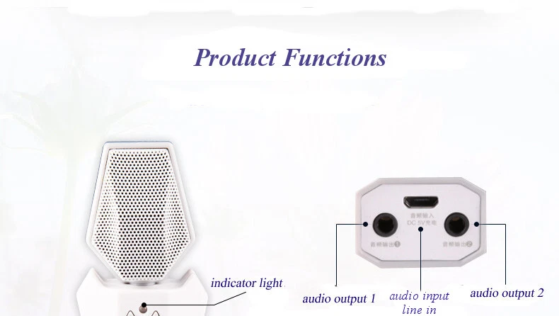 Karaoke Condenser Microphone Built in Mixer + Stand KTV Gaming Phone Live Mic - Image 4 of 4