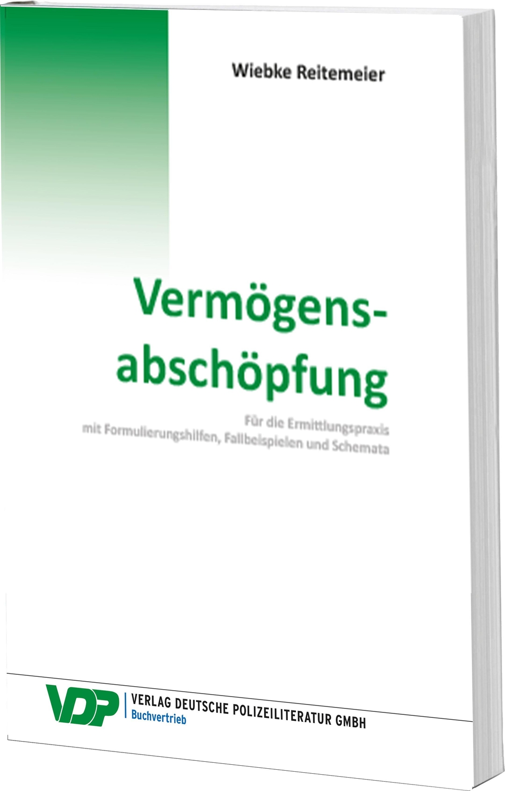 Thumbnail - Vermögensabschöpfung Wiebke Reitemeier Taschenbuch Vdp-fachbuch 320 S.