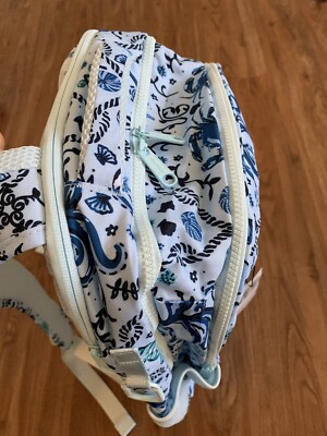 Vera Bradley Reactive Grand Backpack in Mint Sea Life Turtle  display picture 1