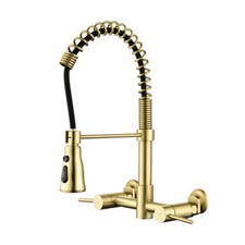 PA 3 Functions Wall Mounted Bridge Kitchen Faucet