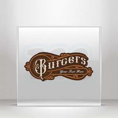 Decals Stickers Burgers Beef Grill Barbecue Meat Spicy Fast Food R