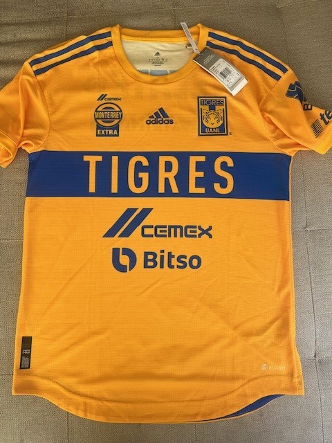 Jersey Adidas Tigres UANL 2022-2023 Home Authentic Player HD3838