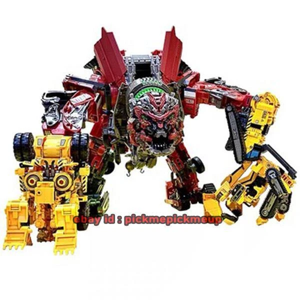 Aoyi 6001-8 DD Devastator 8in1 Combine 30cm 12" Action Figure Robot Toy Collect - Image 2 of 4