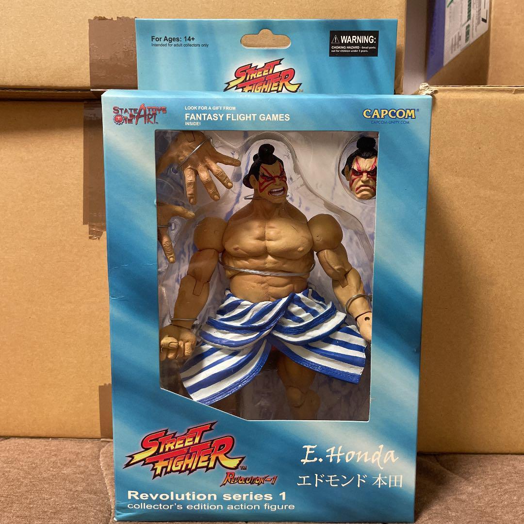Street Fighter Figure SOTA edmund honda CAPCOM a Japanese