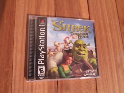 Jeu Sony Playstation 1 Shrek Treasure Hunt Complet avec