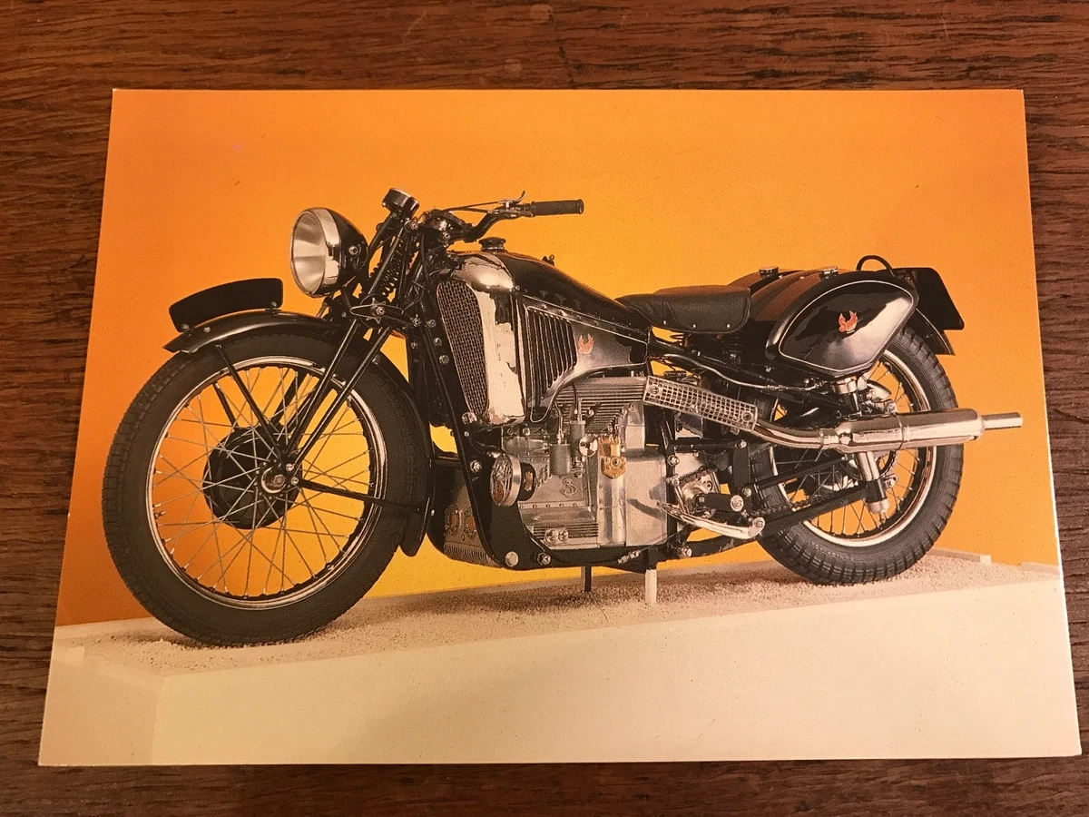 Vintage 1938 1000cc Scott 3 Cylinder National Motorcycle Museum
