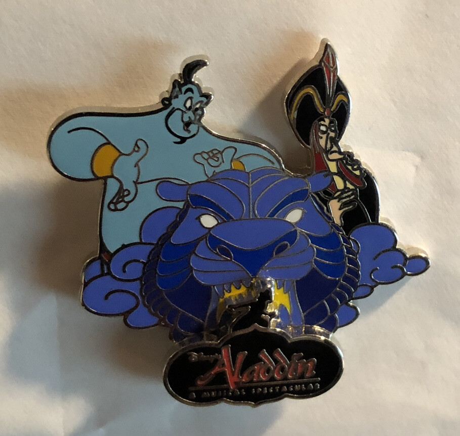 Aladdin Musical Spectacular Disney Pin Jafar Genie Cave Of Wonders