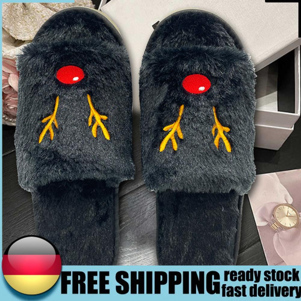 APL Pantofole Alce Punta Aperta Morbide Casa Ciabatte Antiscivolo Casa Fuzzy Pantofole per Uomo