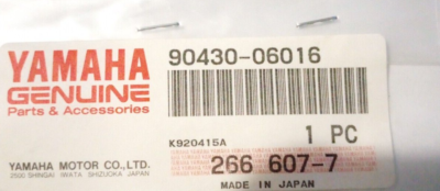 Yamaha Gasket NOS 90430-06016 Qty. 2 (L-8636) | eBay