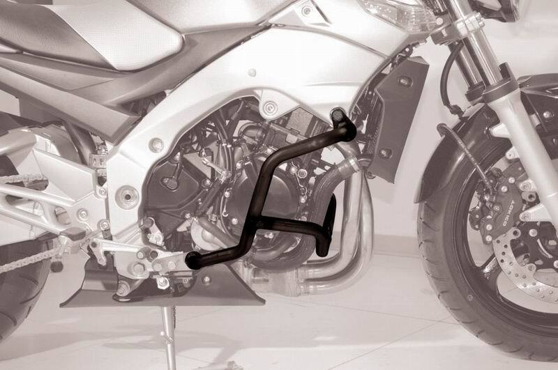 Pare-carter Kappa noir haut de gamme sur mesure pour Suzuki GSR 600 06-11