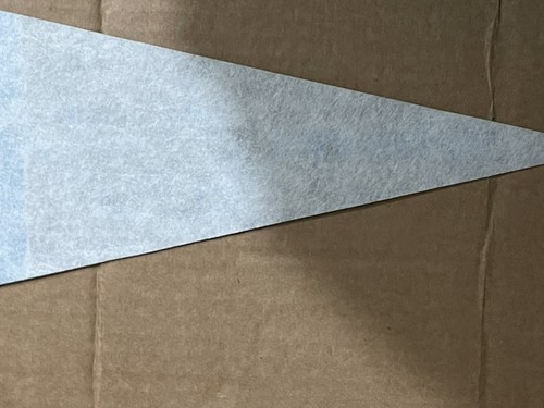 Carolina Panthers mini football pennant 9 x 4" - Picture 2 of 5