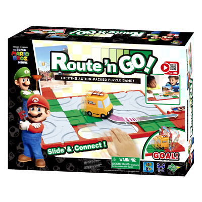 Epoch Games 7464 Super Mario Route 'n Go Tabletop Skill Game Ages 5+ 1-2 Players