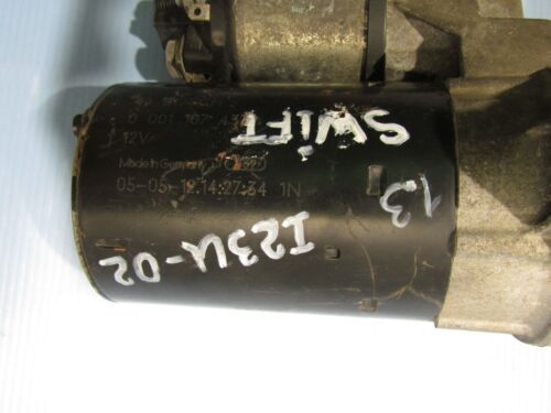 Motorino avviamento Suzuki Swift III 1.3 Ddis 07-15 originale P/N 0001107437 REF I23U-02 - Foto 7 di 7