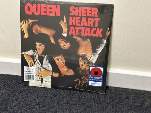 Queen Sheer Heart Attack Exclusive Red Vinyl Lp USA Import Sealed.