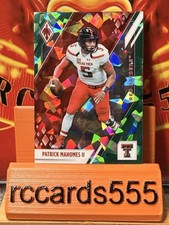 2022 Chronicles Draft Picks Patrick Mahomes Green Cracked Ice /6 Chiefs