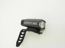 New! Lezyne Hecto Drive 500XL LED Rechargable USB Front Bike Light Black Alloy