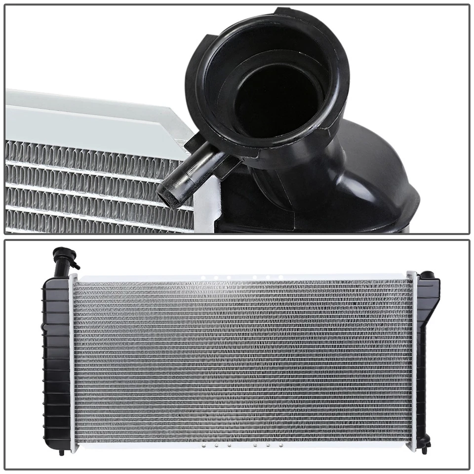 PARA 00-05 BUICK CENTURY/CHEVY IMPALA NO RADIADOR DE REFRIGERAÇÃO DE NÚCLEO DE ALUMÍNIO DPI 2343 - Imagem 3 de 4