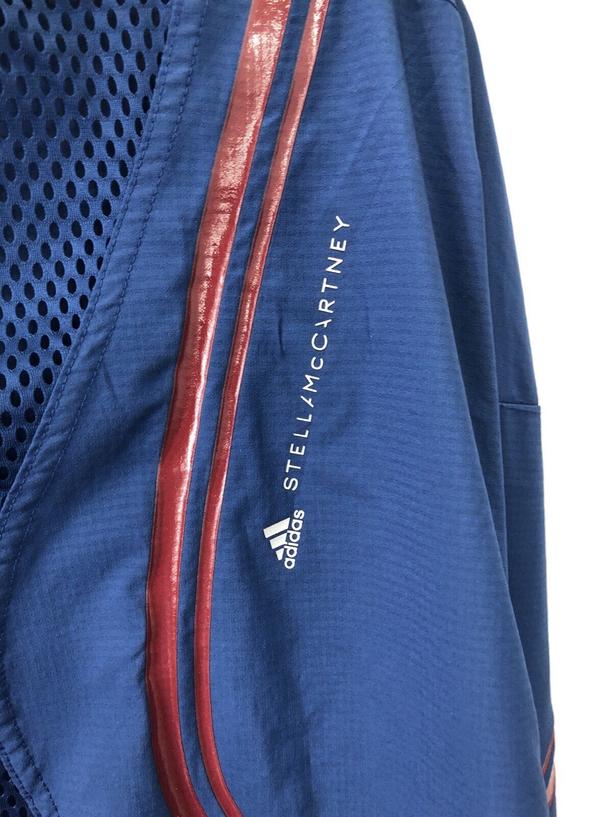 Adidas Stella McCartney Jacket Windbreaker TruePace Blue Women Plus Size 1X NWT thumbnail 18