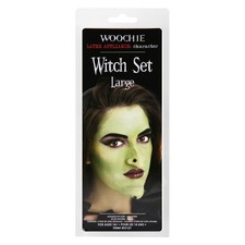 Woochie CS- Professional Quality Halloween Costume Makeup WITCH SET - SMALL