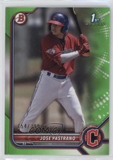 2022 Bowman Prospects Neon Green Border 154/399 Jose Pastrano #BP-21 05ns