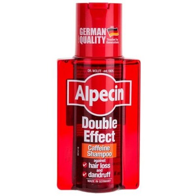 Alpecin Double Effect Caffeine Shampoo 200 ml for anti-dandruff and hair loss