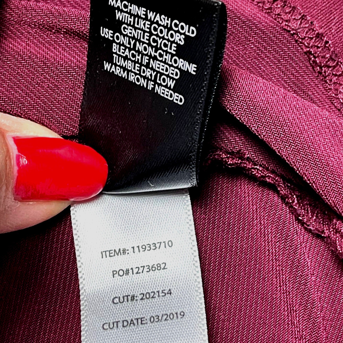 Torrid Solid Maroon Stretch Top Polyester/Spandex… - image 6