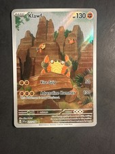 klawf pokemon card price TCG: Journey Together Fighting / 130 / Basic Attack 1 Klawf ex 120 - Holofoil