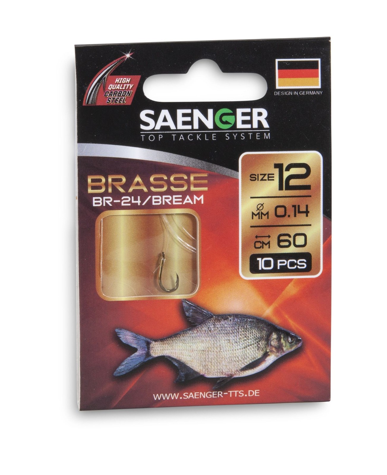 Брассенхакен Saenger Brassenhaken BR-24 60 см брассехакен weißfischhaken