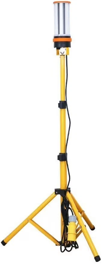 110V LED Tripod Work Site Light 60W 6500LM 360° Construction Flood Lamp - Image 2 of 4