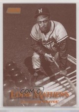 2019 Topps Stadium Club Sepia Eddie Mathews #90 HOF 0d4