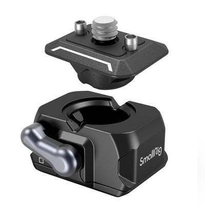SMALLRIG Quick Release Plate Drop-in HawkLock System, Black