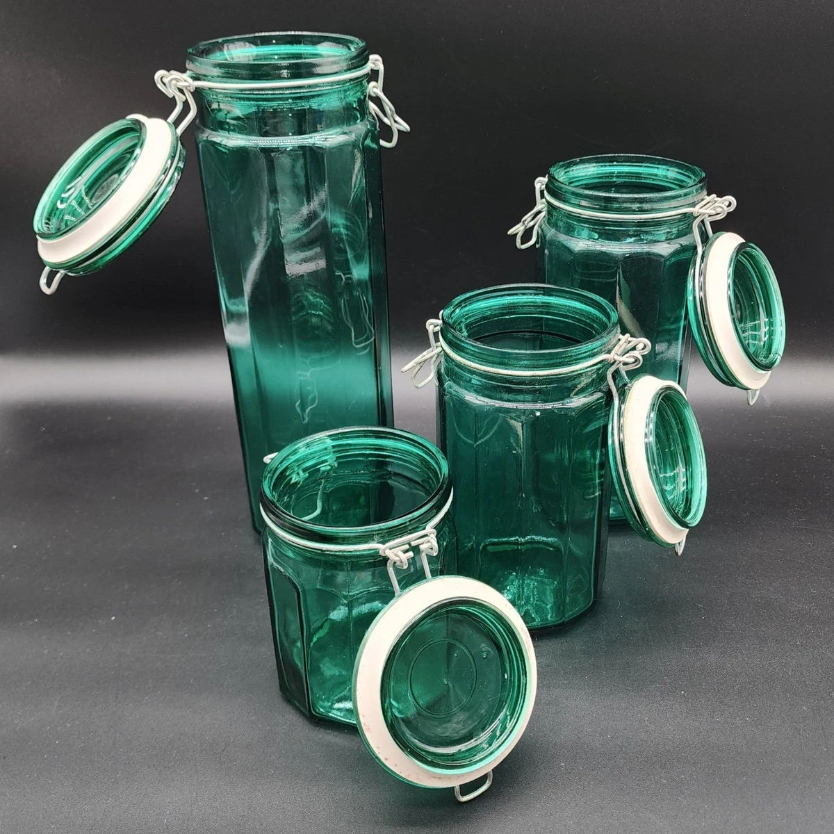 Green Kitchen Canister Sets for sale - eBay