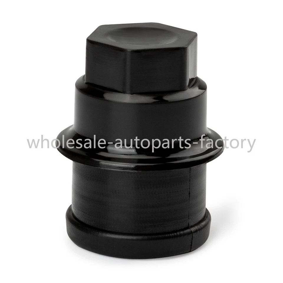 24PCS Wheel Lug Nut Cap Black Plastic Set For Chevrolet Cadillac Truck 12472838 - Image 3 of 4