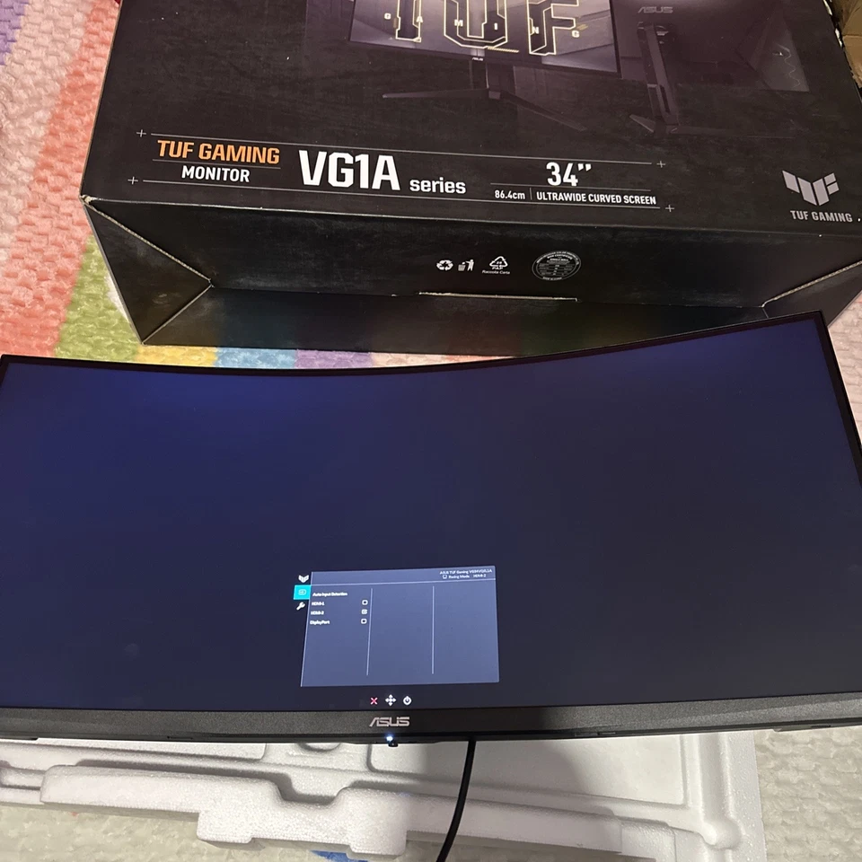 ASUS TUF VG34VQEL1A 34 in UltraWide QHD 100Hz Freesync 1ms Curved Gaming Monitor - Image 4 of 4
