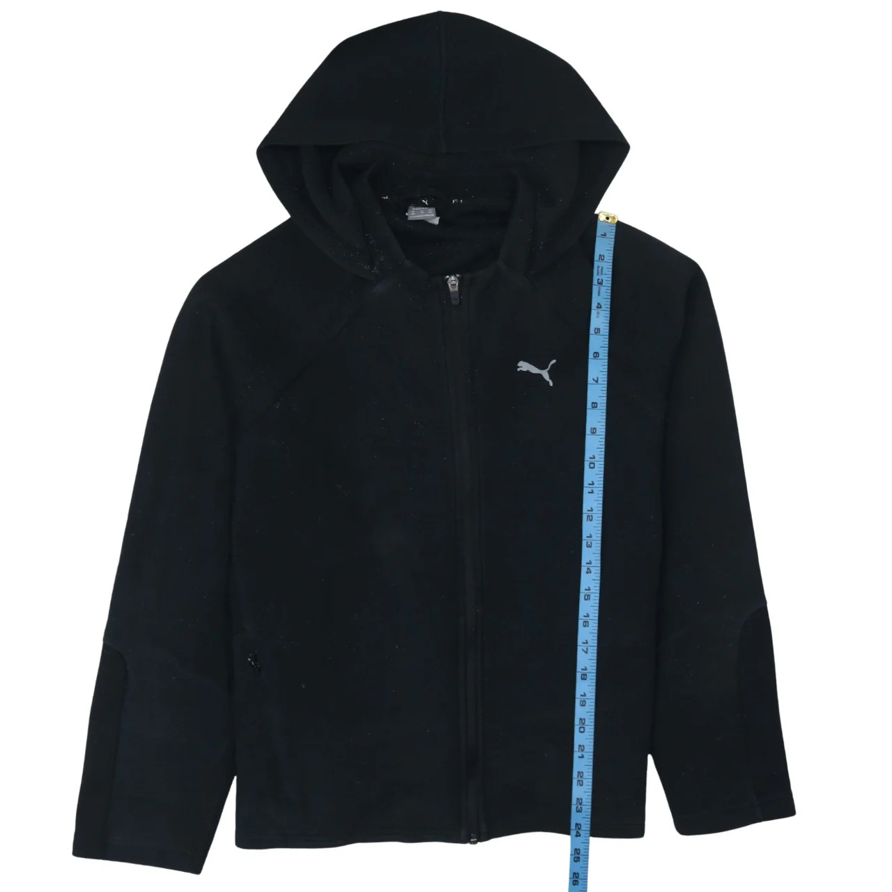 Puma 90's Sportswear Full Zip Up Hoodie XXLarge (2XL) Black image 6