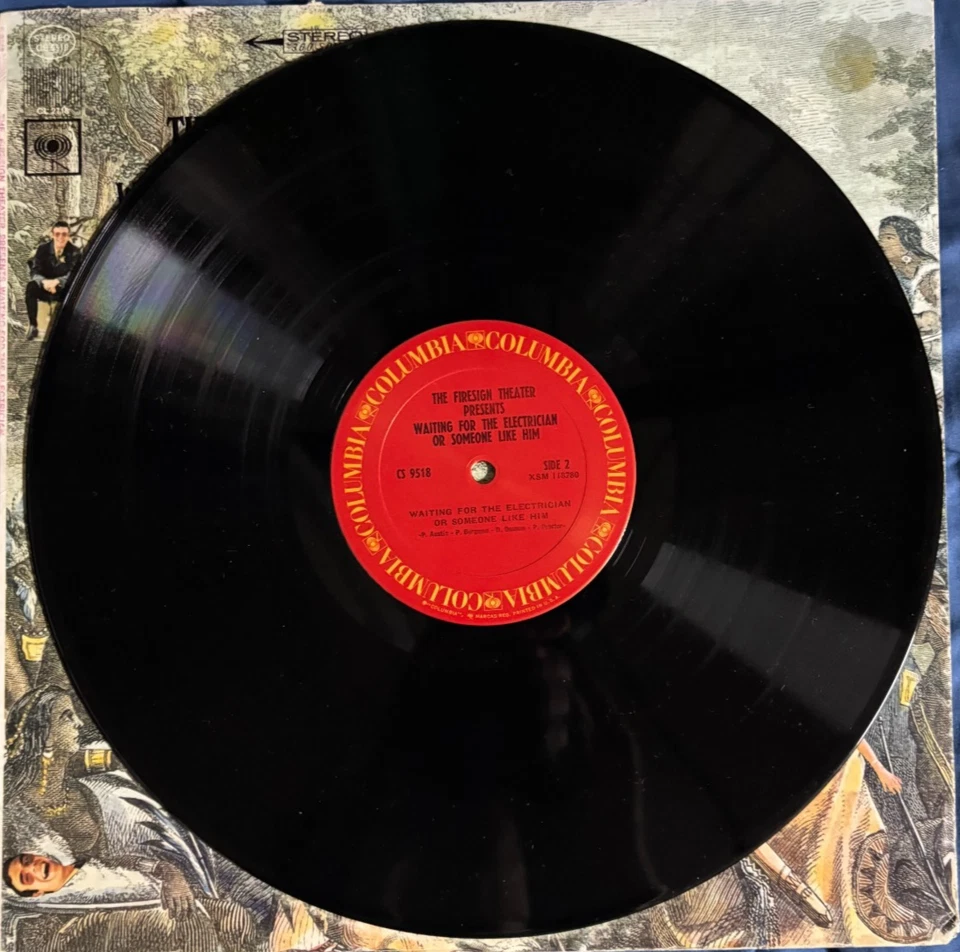 Firesign Theater: Waiting for the Electrician or Someone Like Him - 1968 - LP Foto 2 de 4