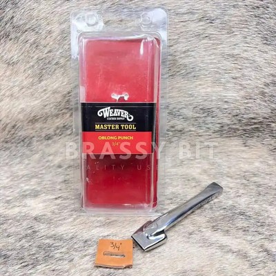 Weaver 3/4'' Oblong Leather Punch