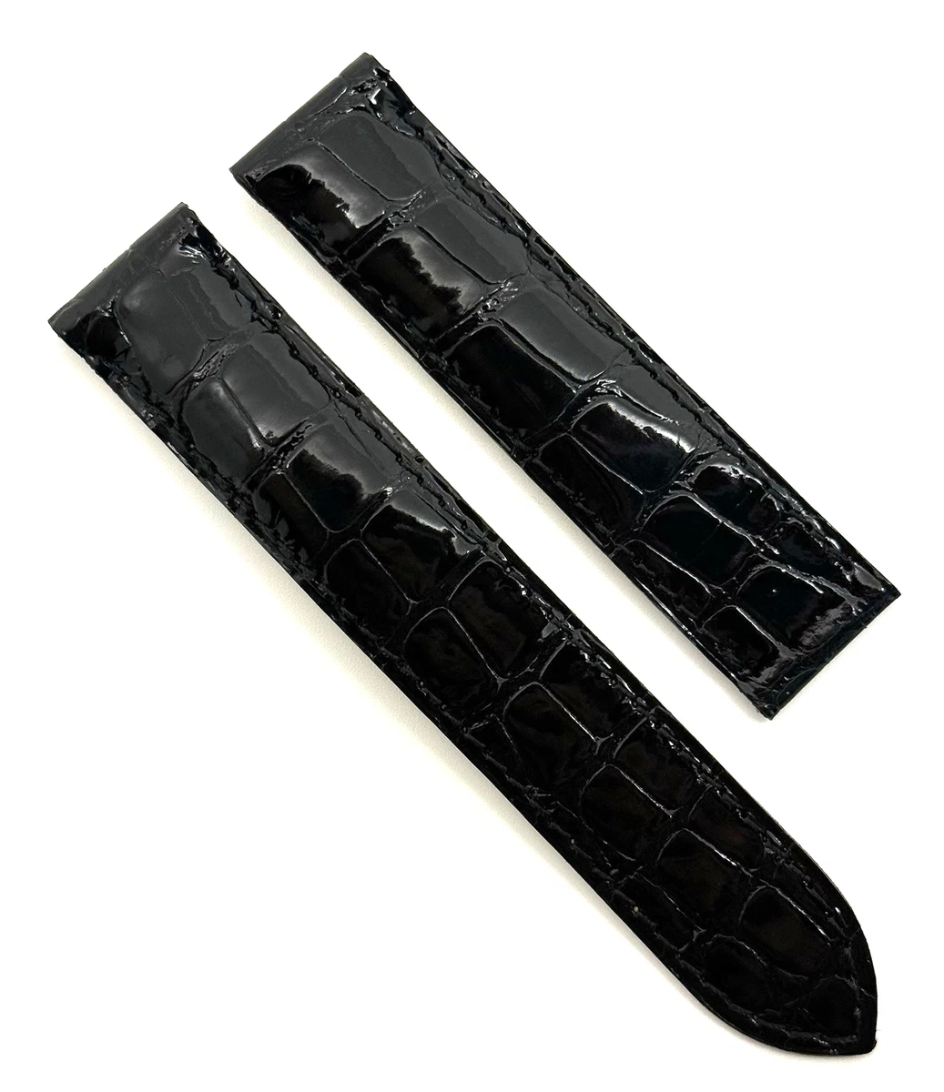 25+ Cartier Black Wristwatch Bands 18 mm Band Width for sale