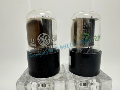GE 6SN7GTB ''GLOW DOME''  Side Getter Copper Posts - PLATINUM MATCHED on AT1000