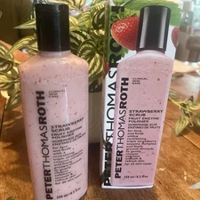 Peter Thomas Roth  Strawberry Scrub Fruit Enzyme Polisher  8.5 Fl.Oz. ~ NWOB