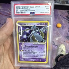Mewtwo Gold Star Pokemon 2006 EX Holon Phantoms #103 -Holo PSA 7 on eBay