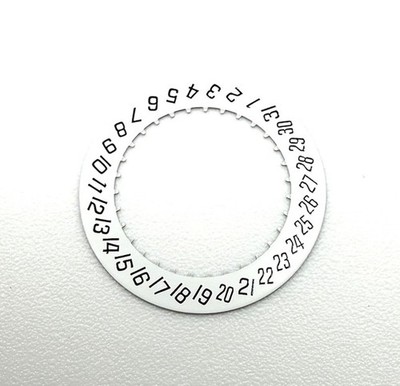 New Genuine Cartier Caliber 87, 687 White Date Disc @5:00 O clock