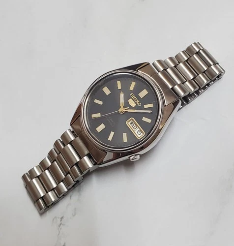 Seiko SKXL11 1998 Black Smooth Sunburst Dial Retro Ultra Rare Vintage Automatic