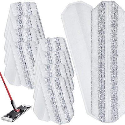 10 Stück Ersatz Mikrofaser Moppköpfe für O-Cedar H2prO Wischsystem Reinigung Set