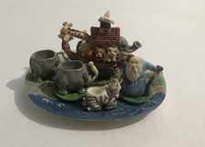 Vintage Noah s Ark Themed Miniature Tea Set ES2D26