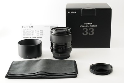 [UNUSED] Fujifilm XF 33mm f/1.4 R LM WR Wide Angle Prime Digital Camera Lens 