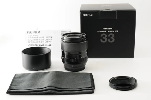 [UNUSED] Fujifilm XF 33mm f/1.4 R LM WR Wide Angle Prime Digital Camera Lens