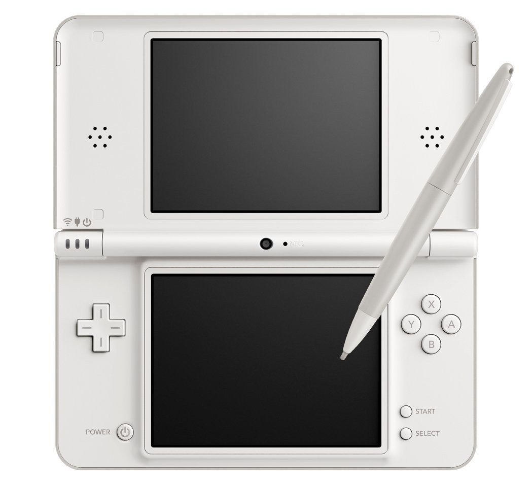 Nintendo DSi LL Natural White Console System from JAPAN used