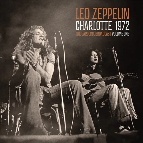 Led Zeppelin Charlotte 1972 Vol.1 (Clear Vinyl 2Lp) Records & LPs New