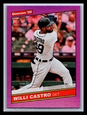 2020 Donruss #236 Willi Castro Holo Purple